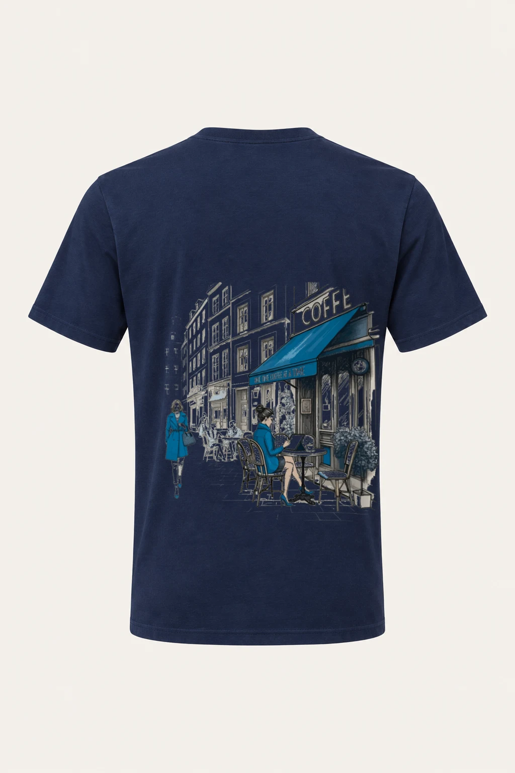 "One Cup At A Time" Heavyweight Unisex Crewneck T-shirt | Gildan 5000