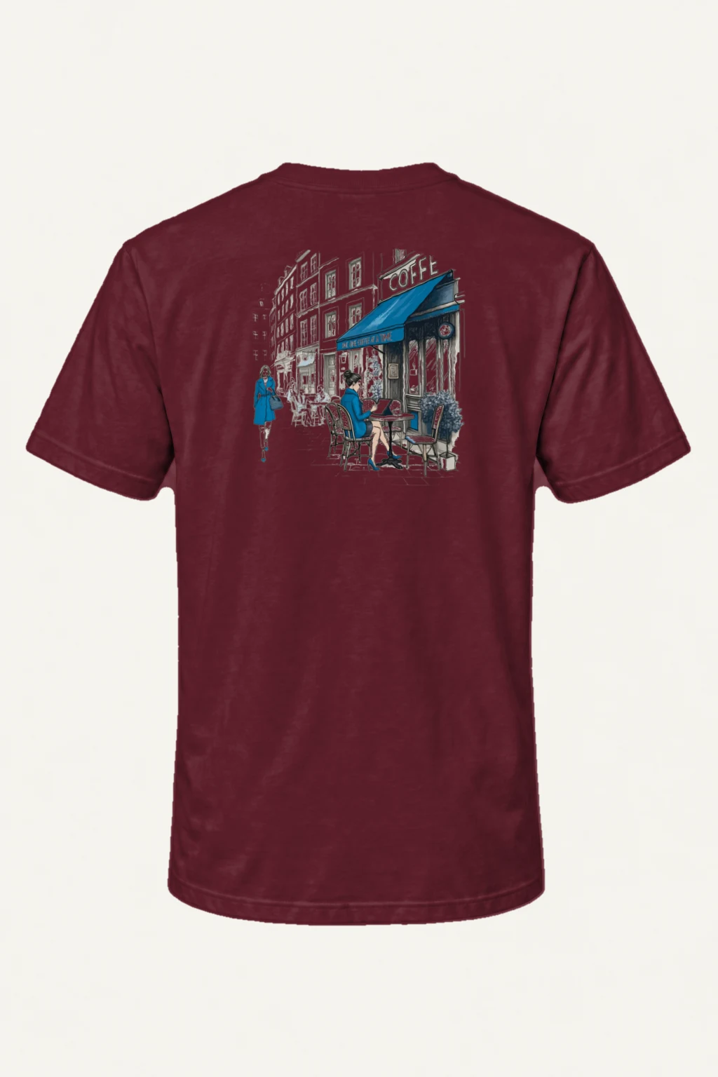 "One Cup At A Time" Heavyweight Unisex Crewneck T-shirt | Gildan 5000