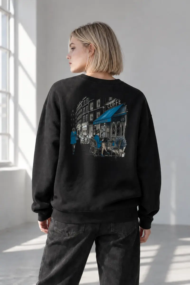 “One Cup of Coffee” Heavy Blend Unisex Crewneck Sweatshirt | Gildan 18000