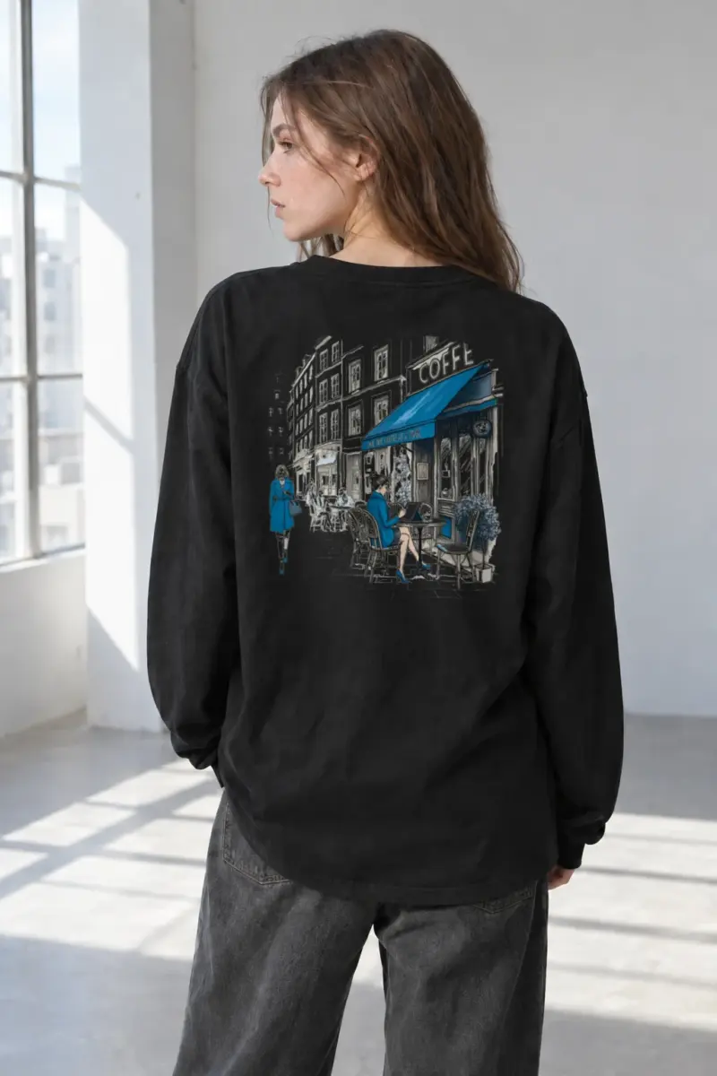 "One Cup of Coffee" Unisex Longsleeve T-shirt | Gildan 2400