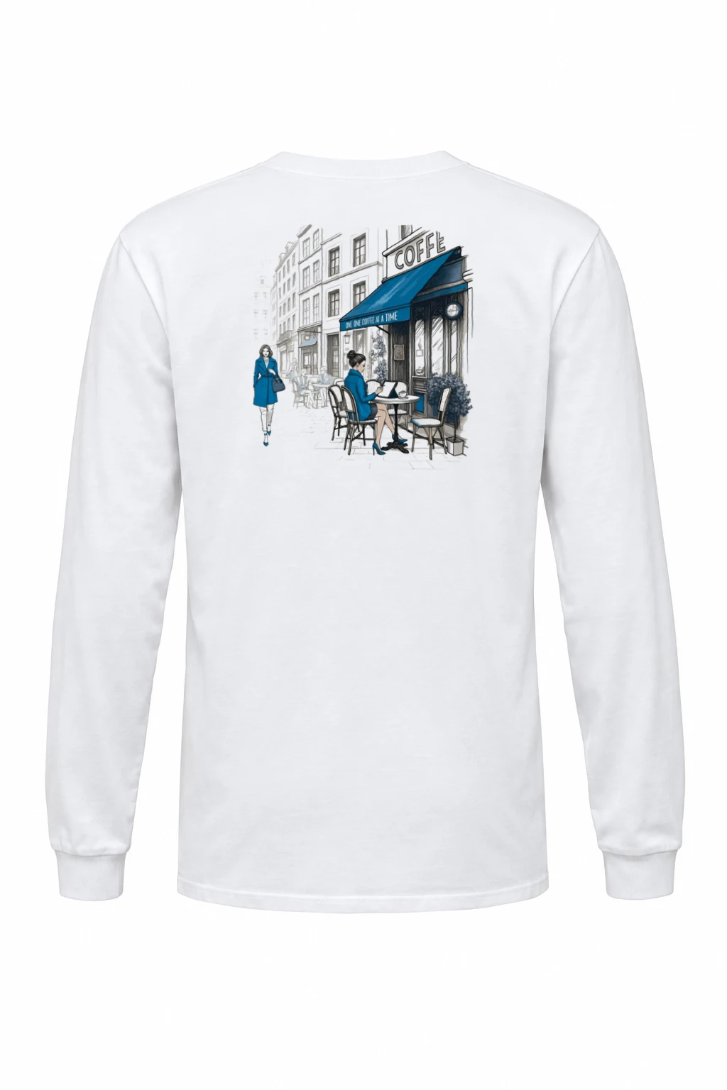 "One Cup of Coffee" Unisex Longsleeve T-shirt | Gildan 2400