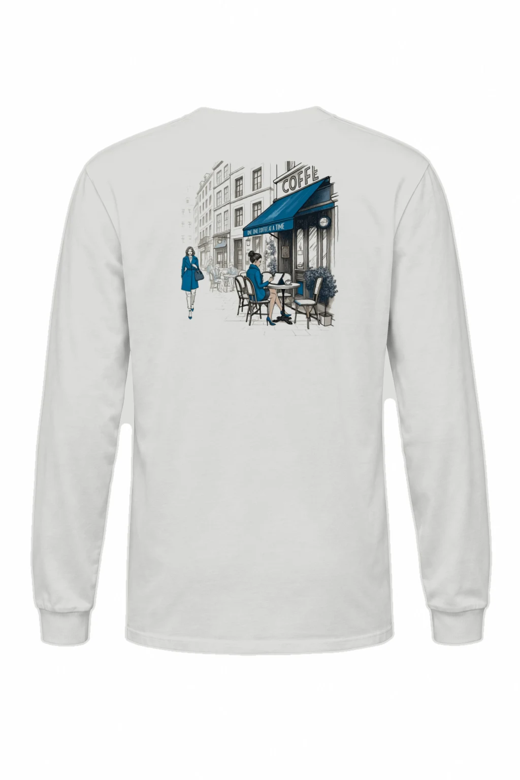 "One Cup of Coffee" Unisex Longsleeve T-shirt | Gildan 2400