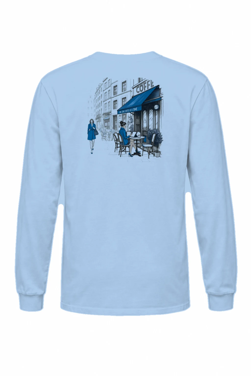 "One Cup of Coffee" Unisex Longsleeve T-shirt | Gildan 2400