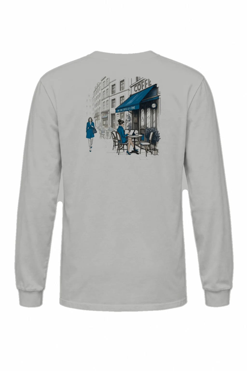 "One Cup of Coffee" Unisex Longsleeve T-shirt | Gildan 2400