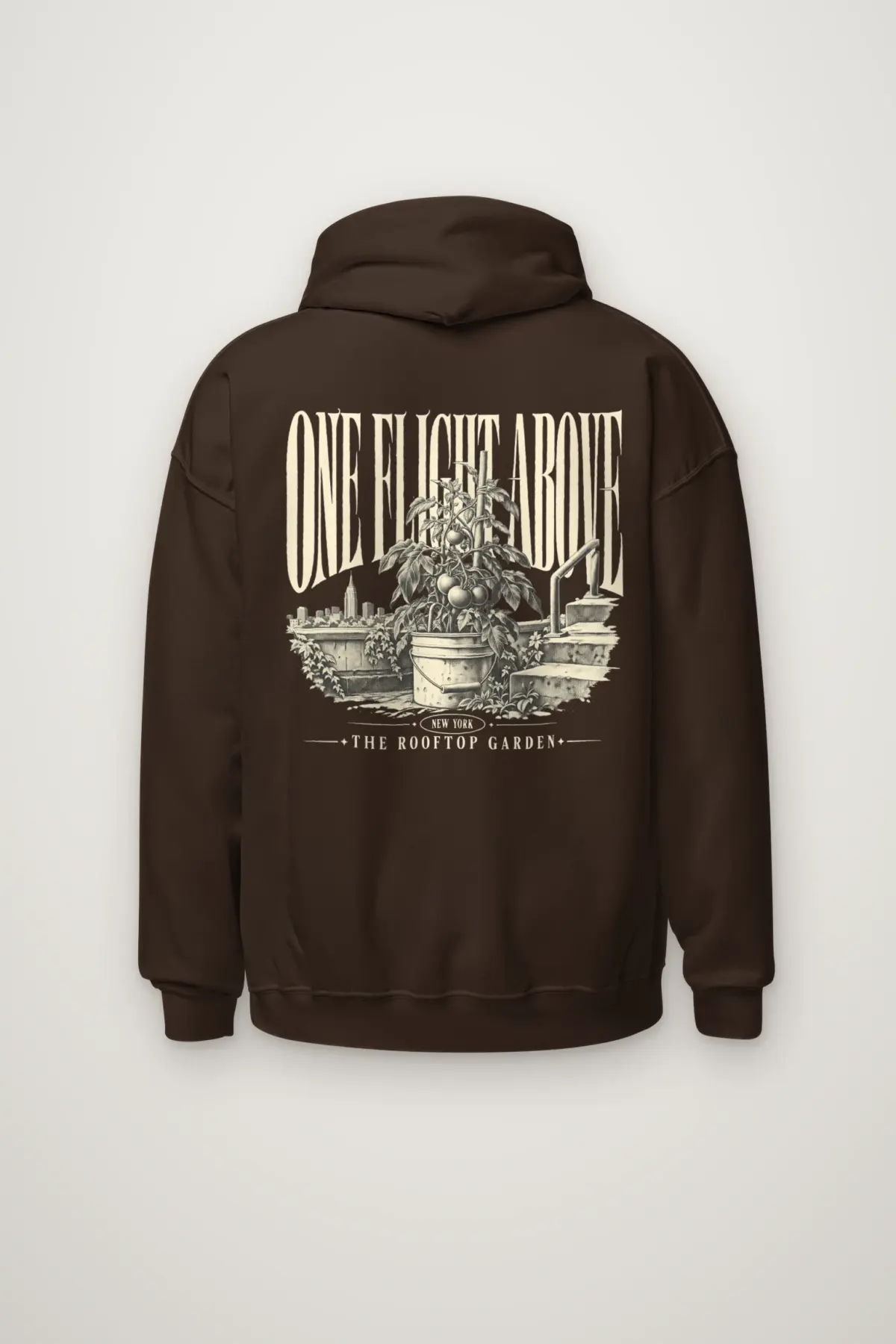 "One Flight Above" Heavy Blend Unisex Pullover Hoodie