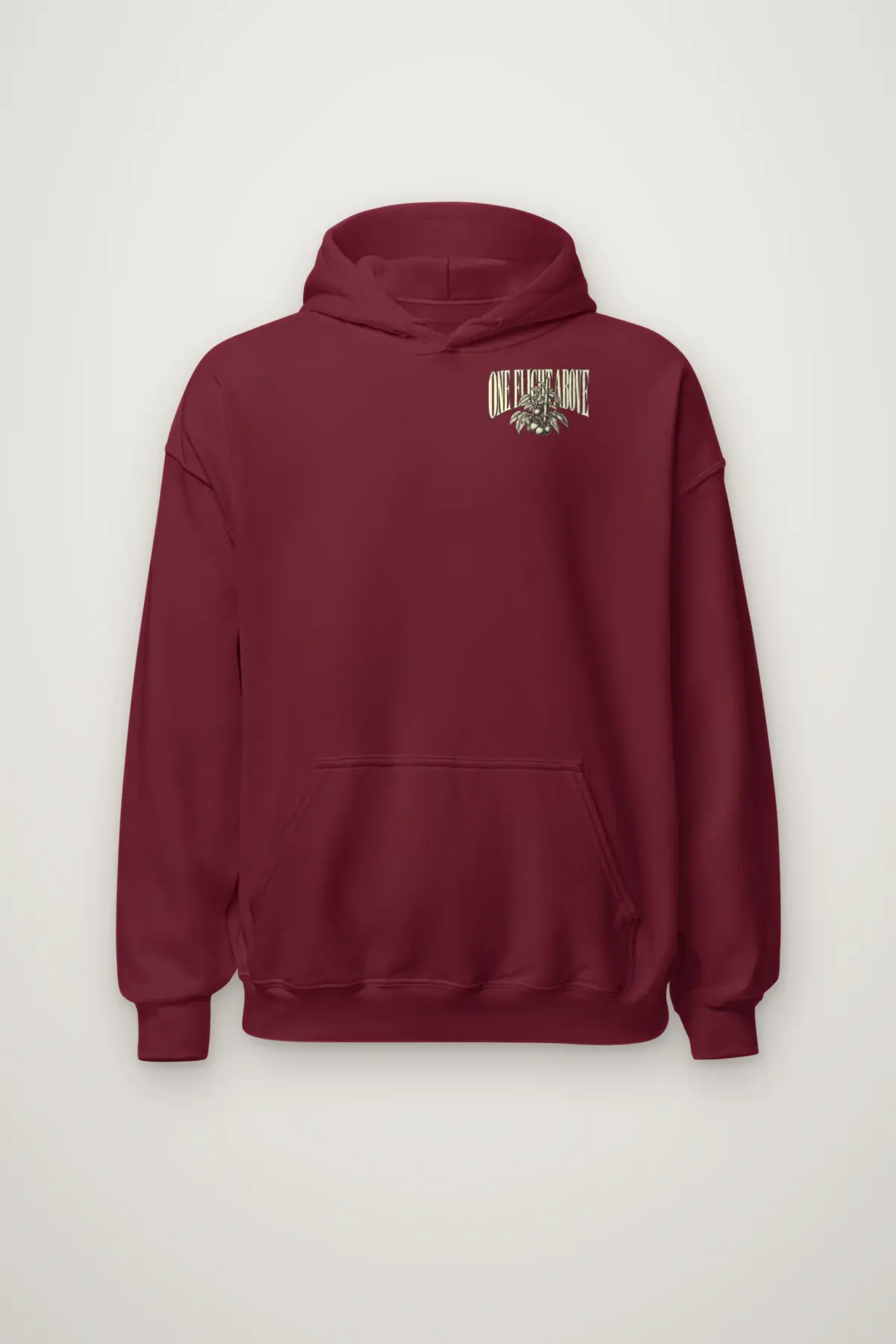 "One Flight Above" Heavy Blend Unisex Pullover Hoodie