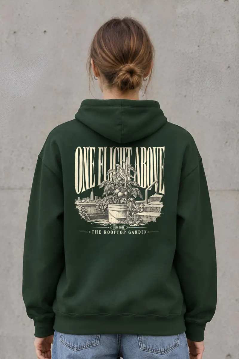 "One Flight Above" 1 Pullover Hoodie