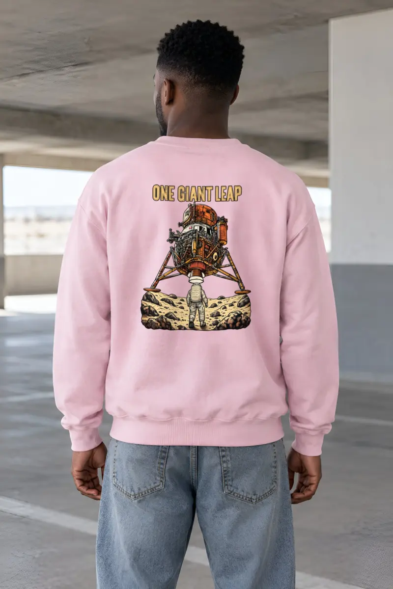 "One Giant Leap" Heavy Blend Unisex Crewneck Sweatshirt