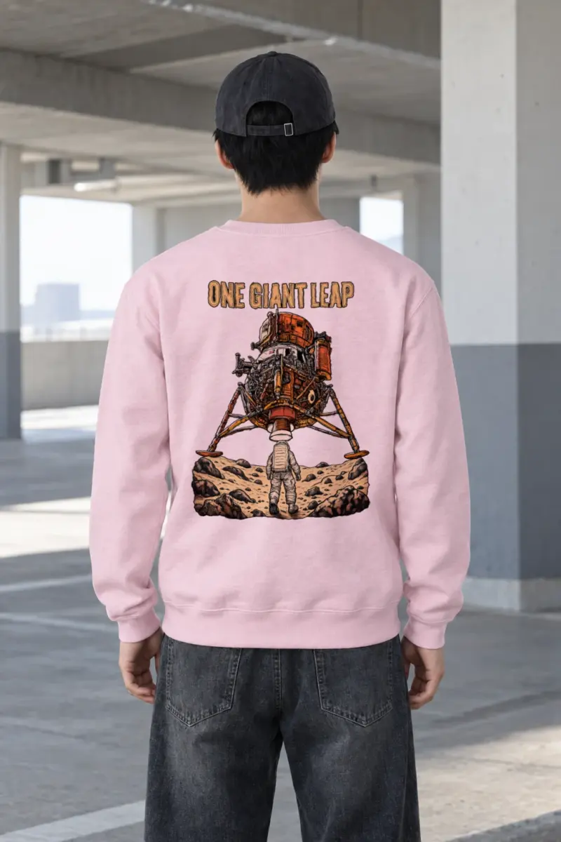 "One Giant Leap" Heavy Blend Unisex Crewneck Sweatshirt