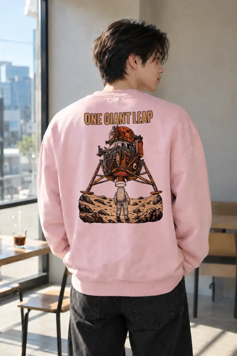 "One Giant Leap" Heavy Blend Unisex Crewneck Sweatshirt
