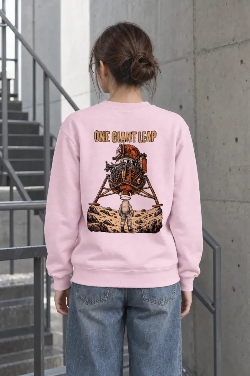 "One Giant Leap" Heavy Blend Unisex Crewneck Sweatshirt