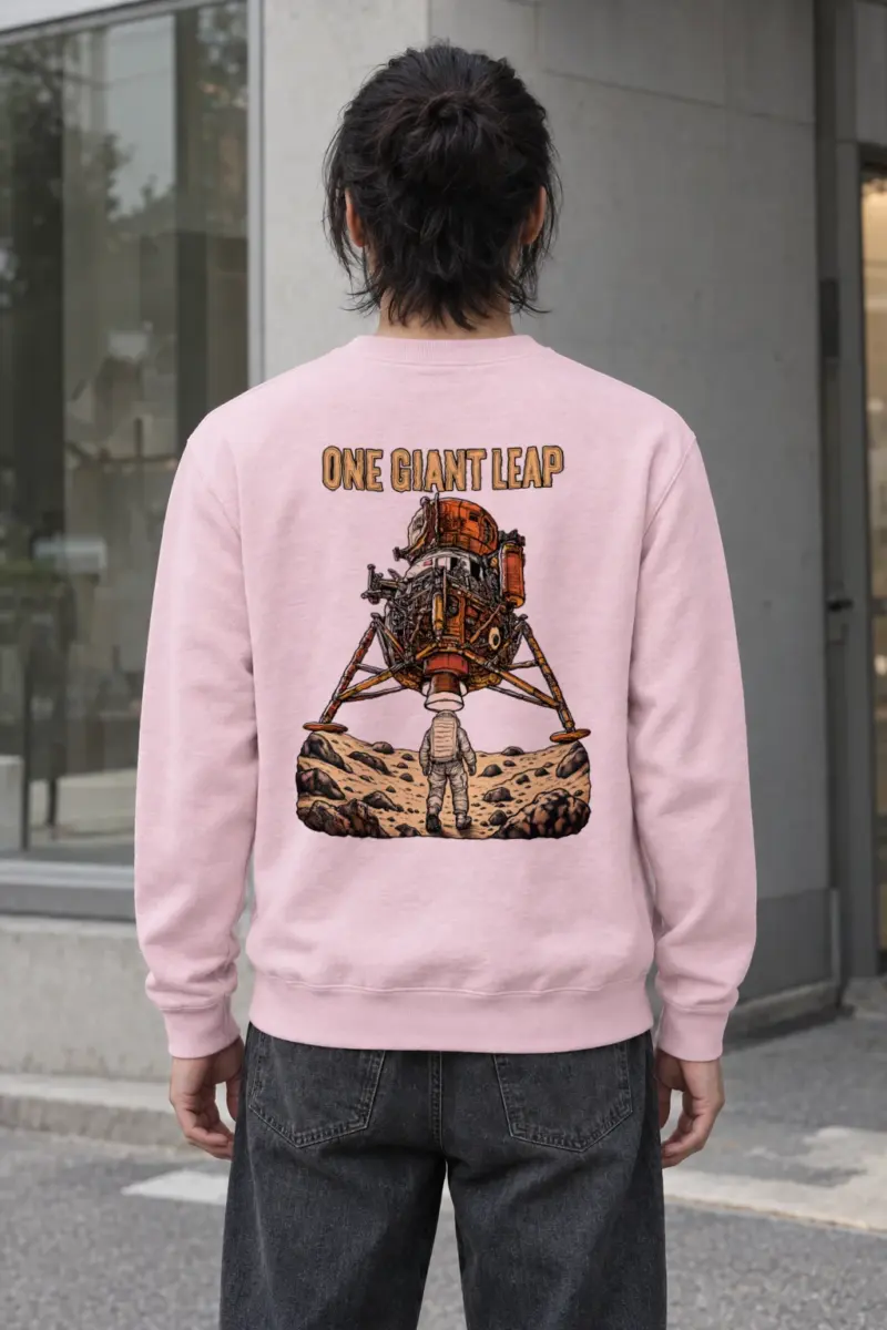"One Giant Leap" Heavy Blend Unisex Crewneck Sweatshirt