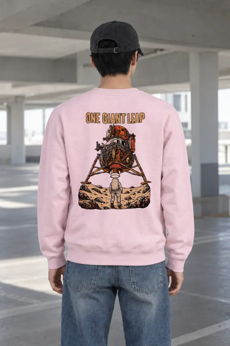 "One Giant Leap" Heavy Blend Unisex Crewneck Sweatshirt
