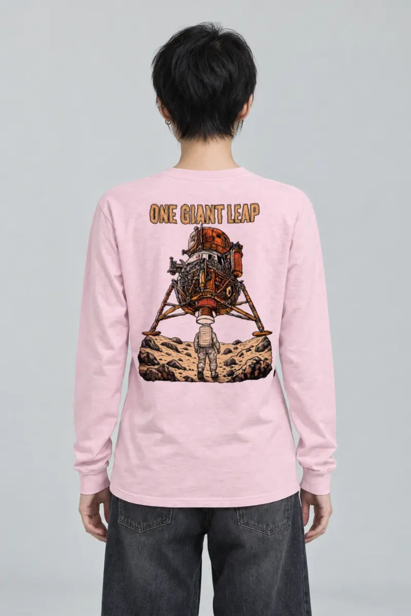 "One Giant Leap" Unisex Longsleeve T-shirt