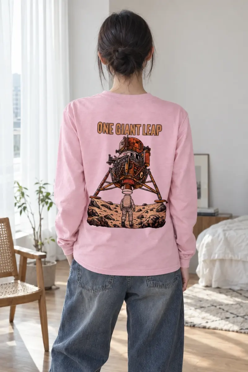 "One Giant Leap" Unisex Longsleeve T-shirt
