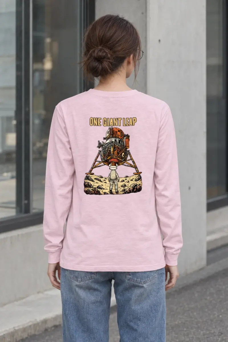"One Giant Leap" Unisex Longsleeve T-shirt