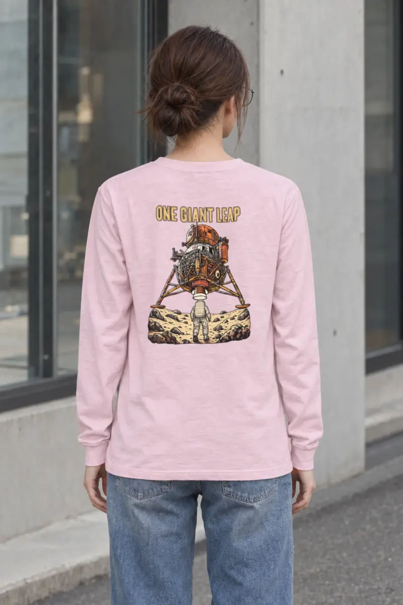 "One Giant Leap" Unisex Longsleeve T-shirt
