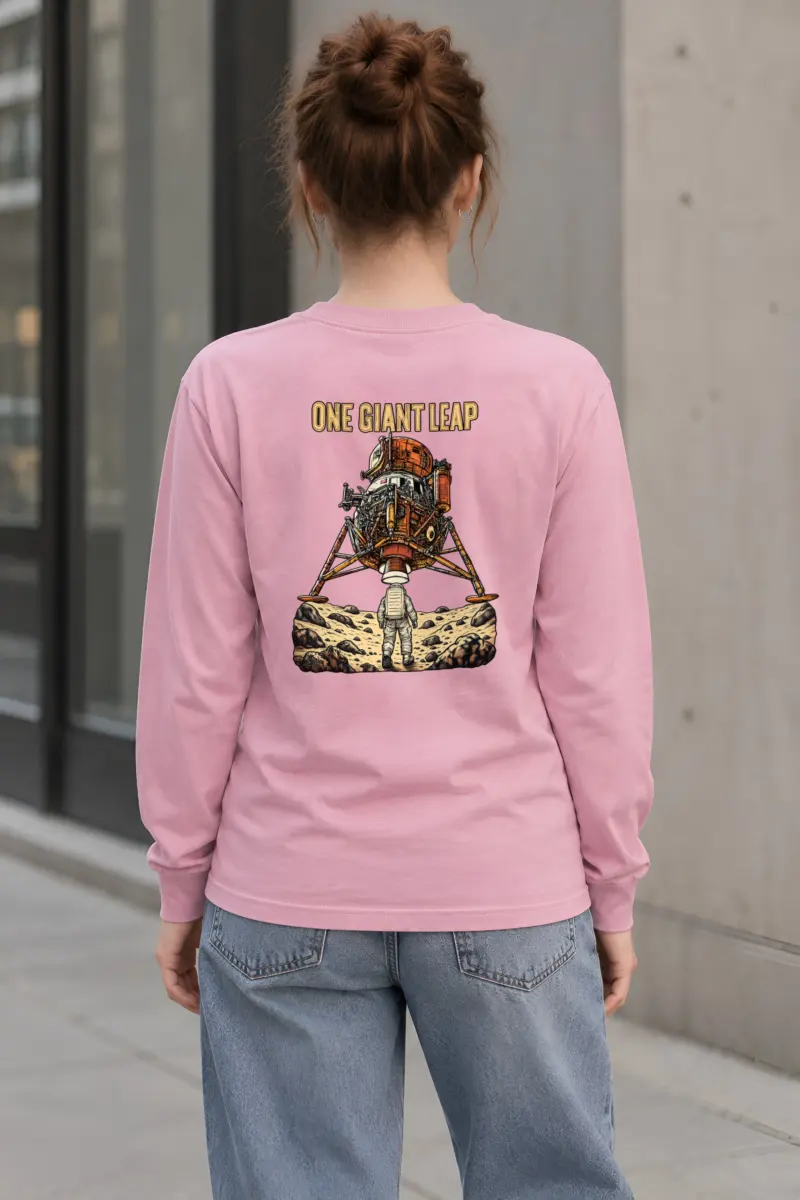 "One Giant Leap" Unisex Longsleeve T-shirt