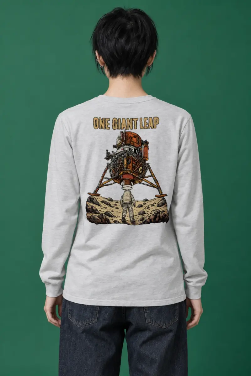 "One Giant Leap" Unisex Longsleeve T-shirt