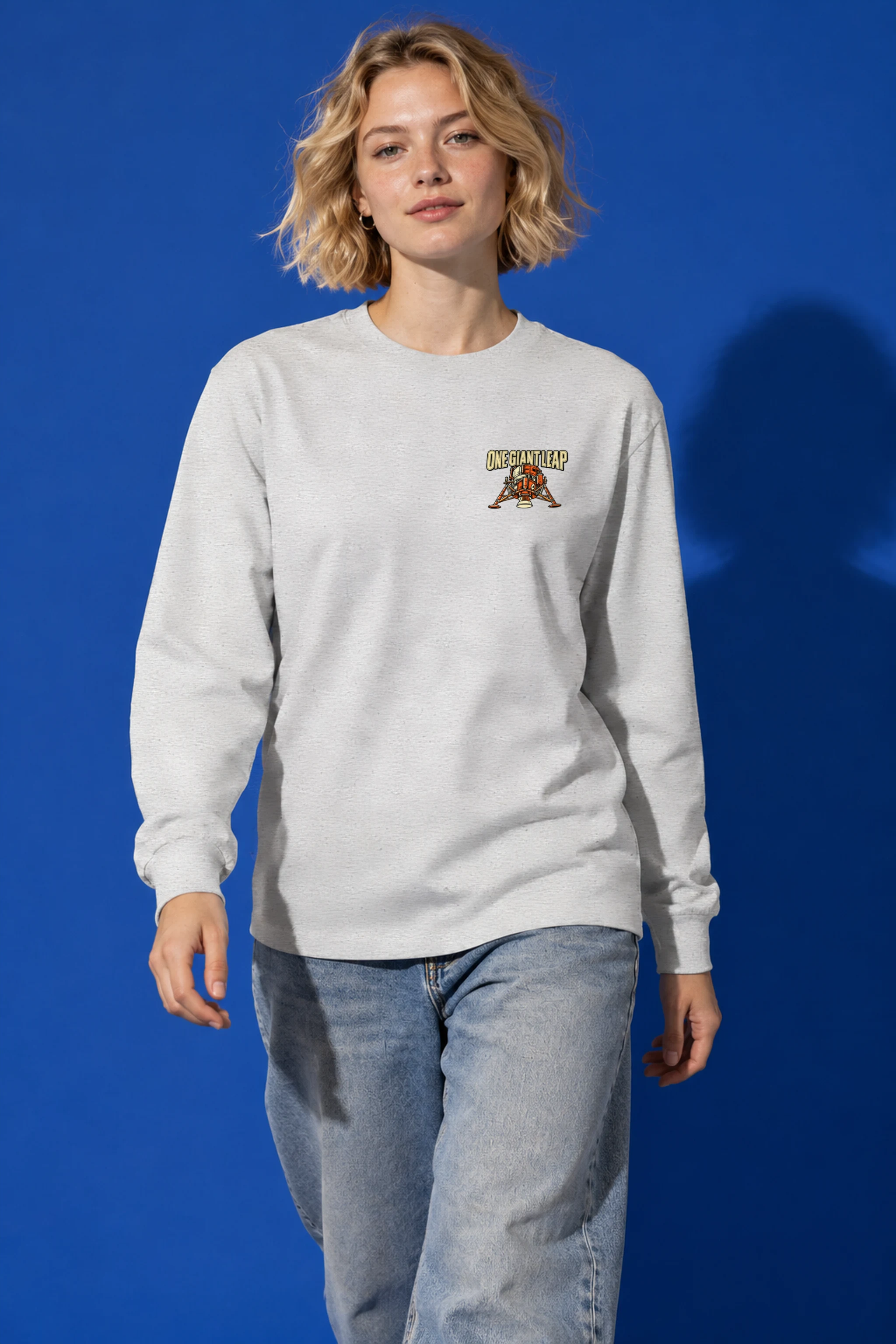 "One Giant Leap" Unisex Longsleeve T-shirt