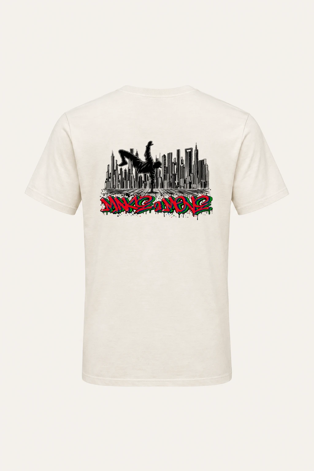 "One Hand Breakdancer" Heavyweight Unisex Crewneck T-shirt | Gildan 5000