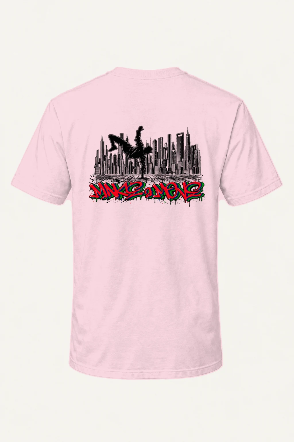 "One Hand Breakdancer" Heavyweight Unisex Crewneck T-shirt | Gildan 5000