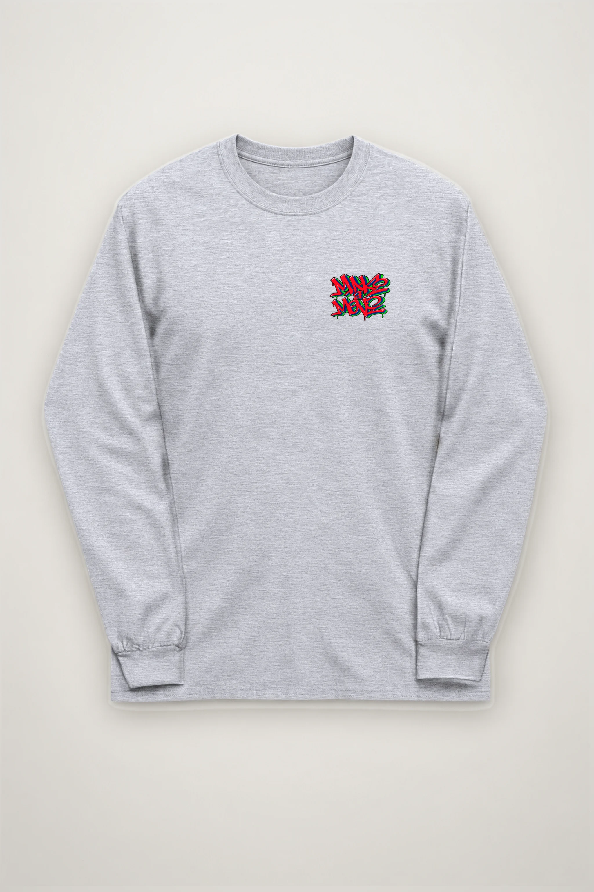 "One Hand Breakdancer" Unisex Longsleeve T-shirt