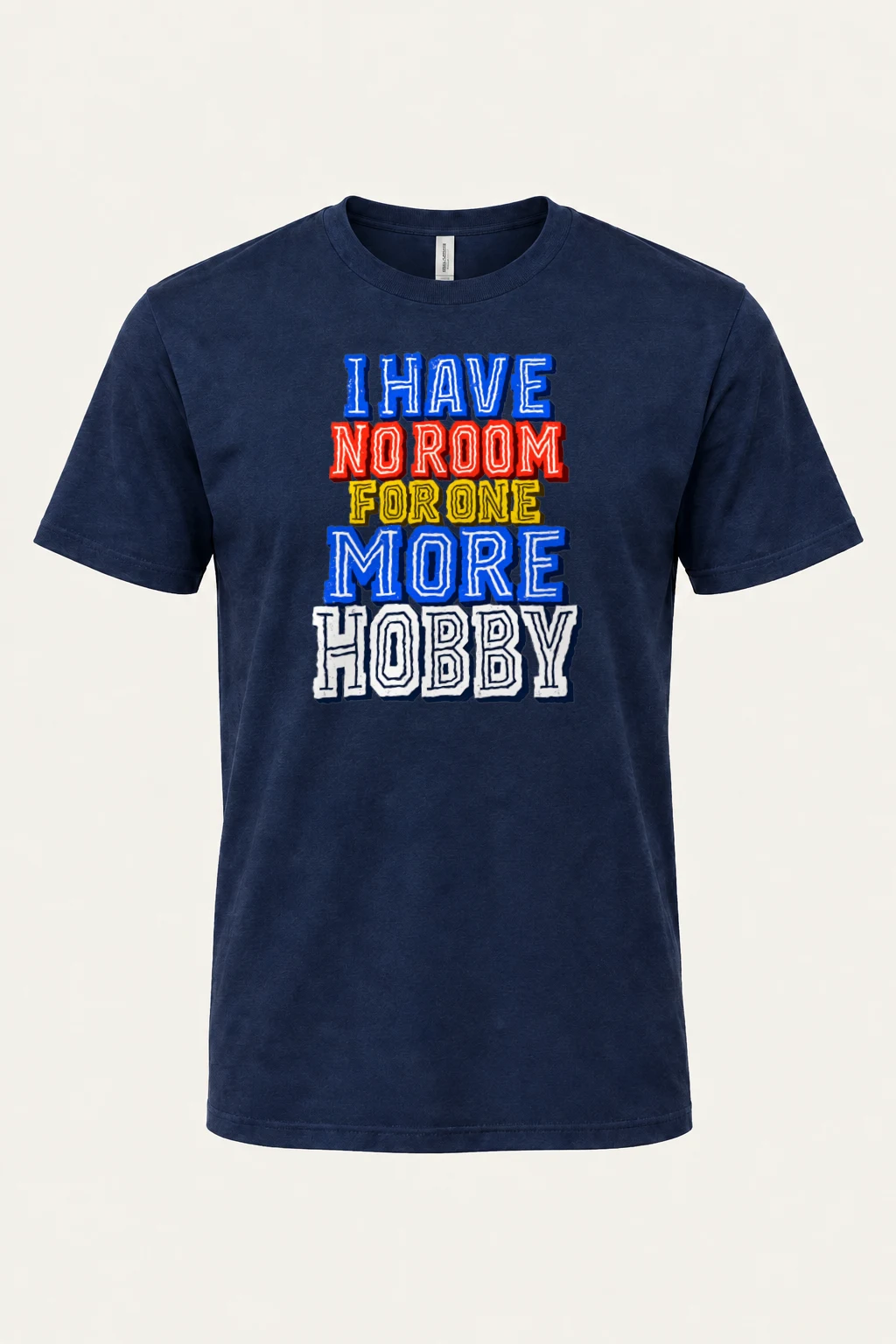 "One More Hobby" Heavyweight Unisex Crewneck T-shirt | Gildan 5000