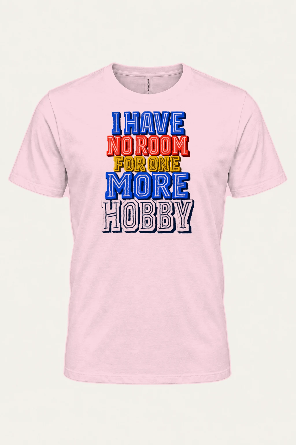 "One More Hobby" Heavyweight Unisex Crewneck T-shirt | Gildan 5000