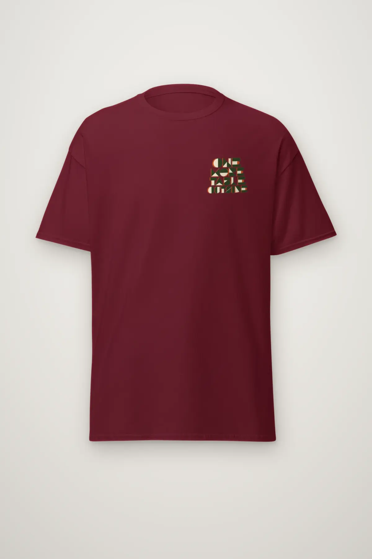 "One More Table Outside" Heavyweight Unisex Crewneck T-shirt