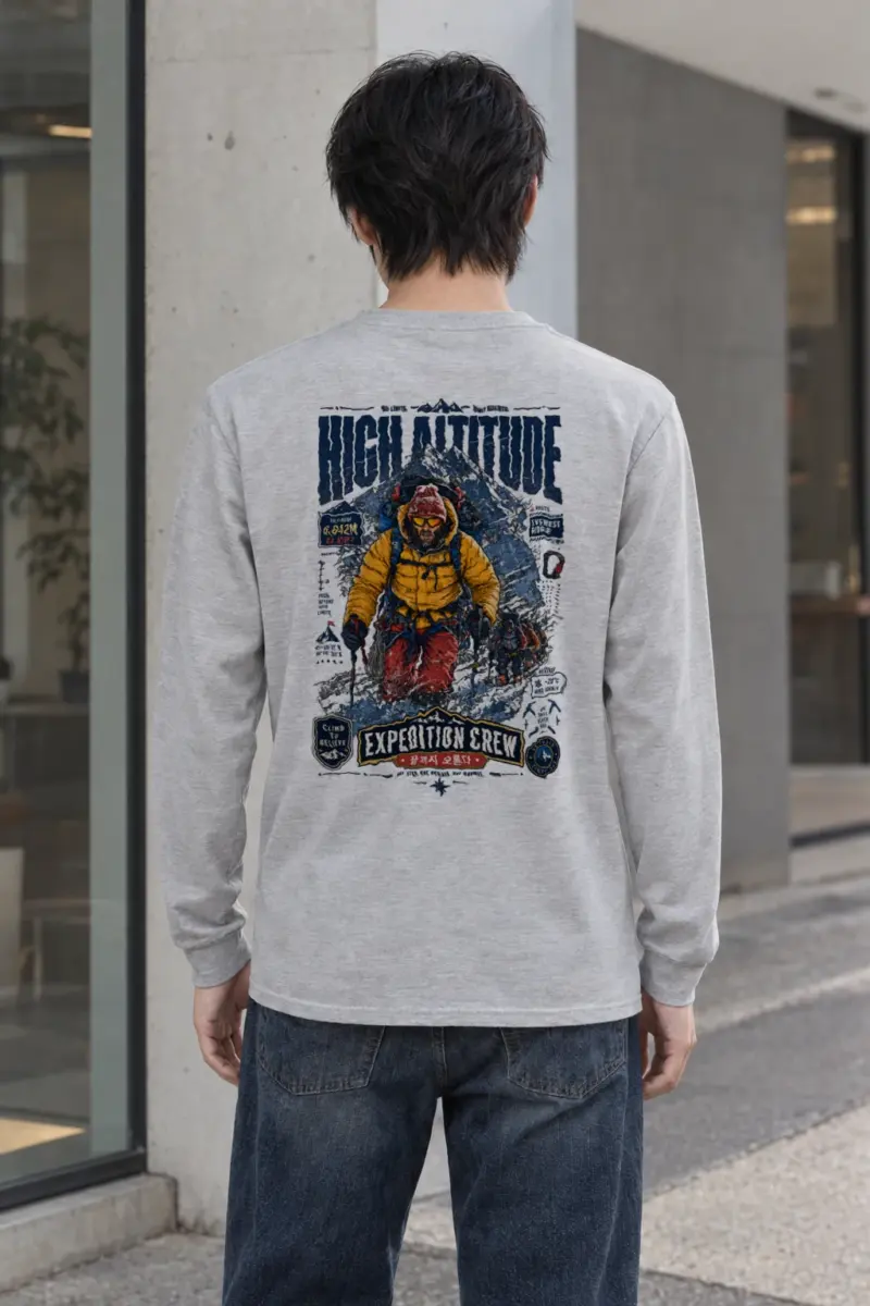 "Only Heights" Unisex Longsleeve T-shirt | Gildan 2400