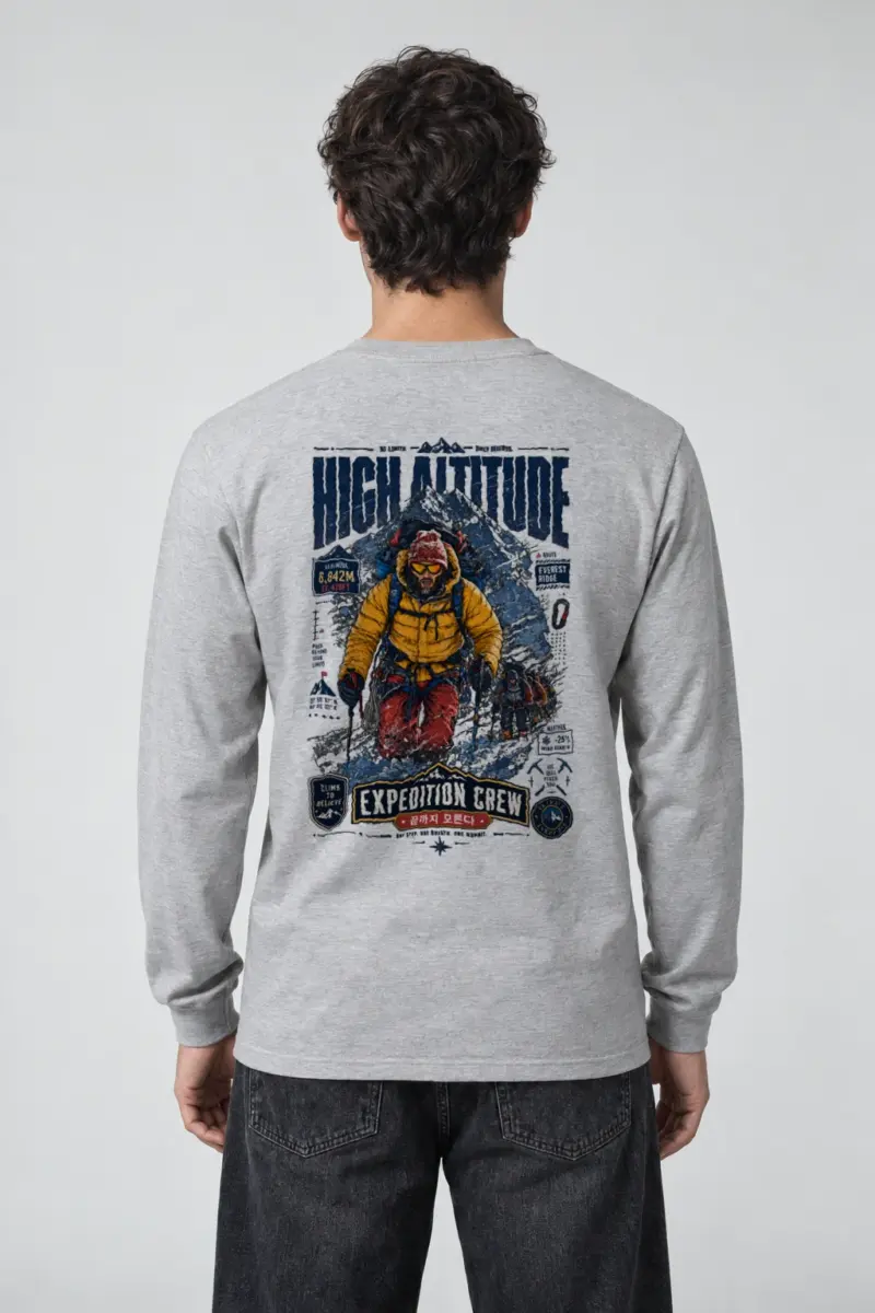 "Only Heights" Unisex Longsleeve T-shirt | Gildan 2400