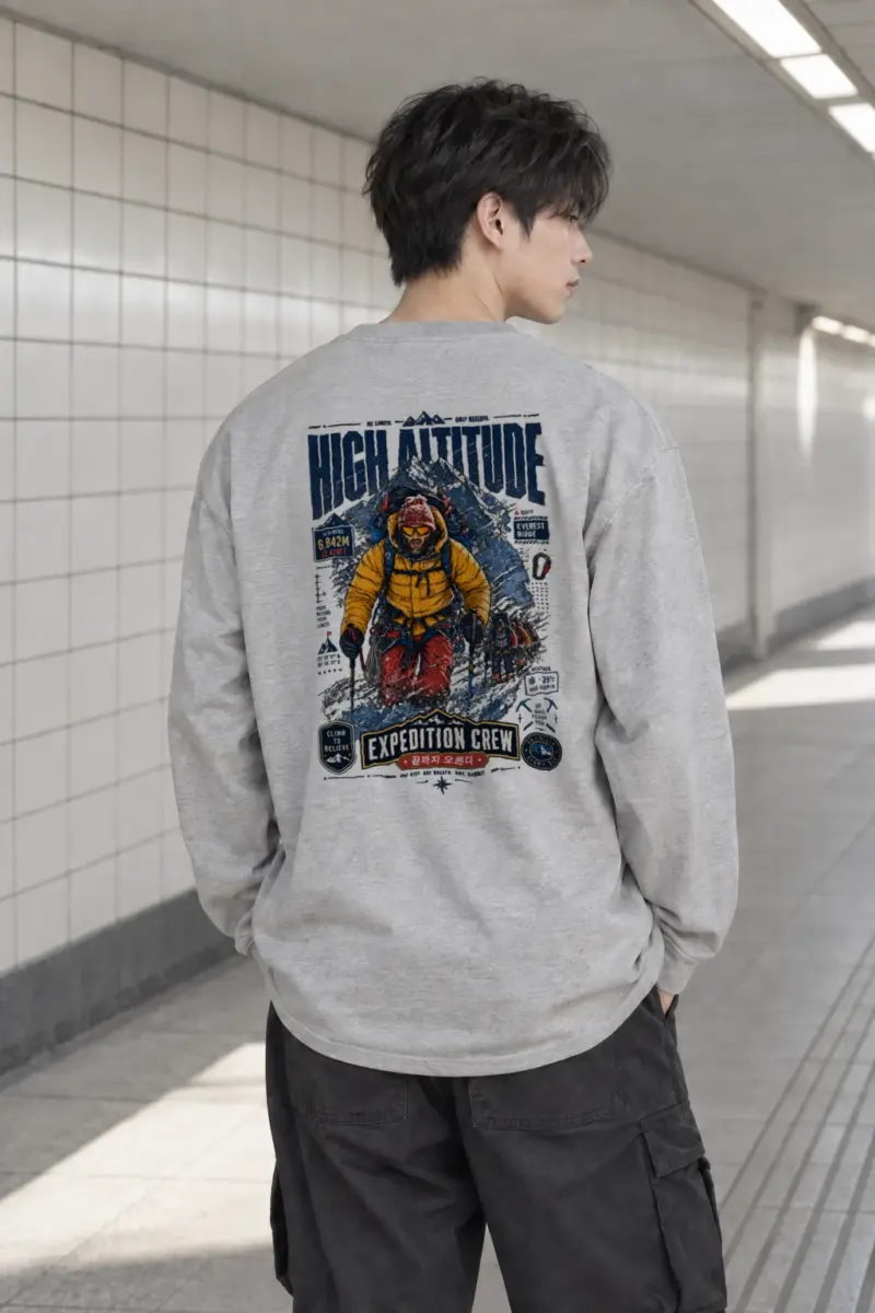 "Only Heights" Unisex Longsleeve T-shirt | Gildan 2400
