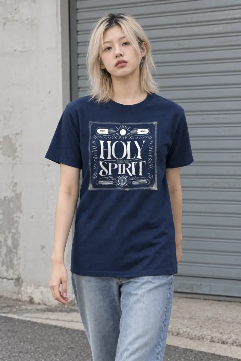 "Only Jesus" Heavyweight Unisex Crewneck T-shirt
