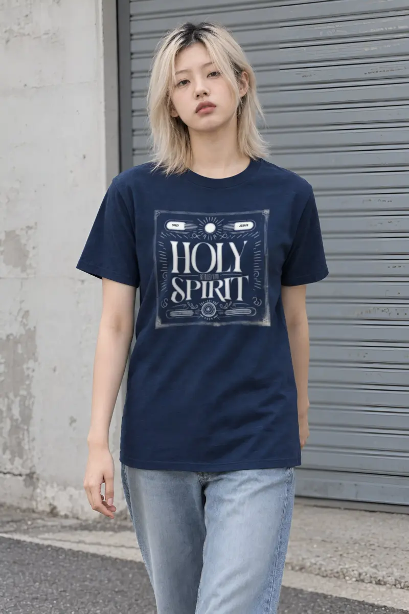 "Only Jesus" Heavyweight Unisex Crewneck T-shirt