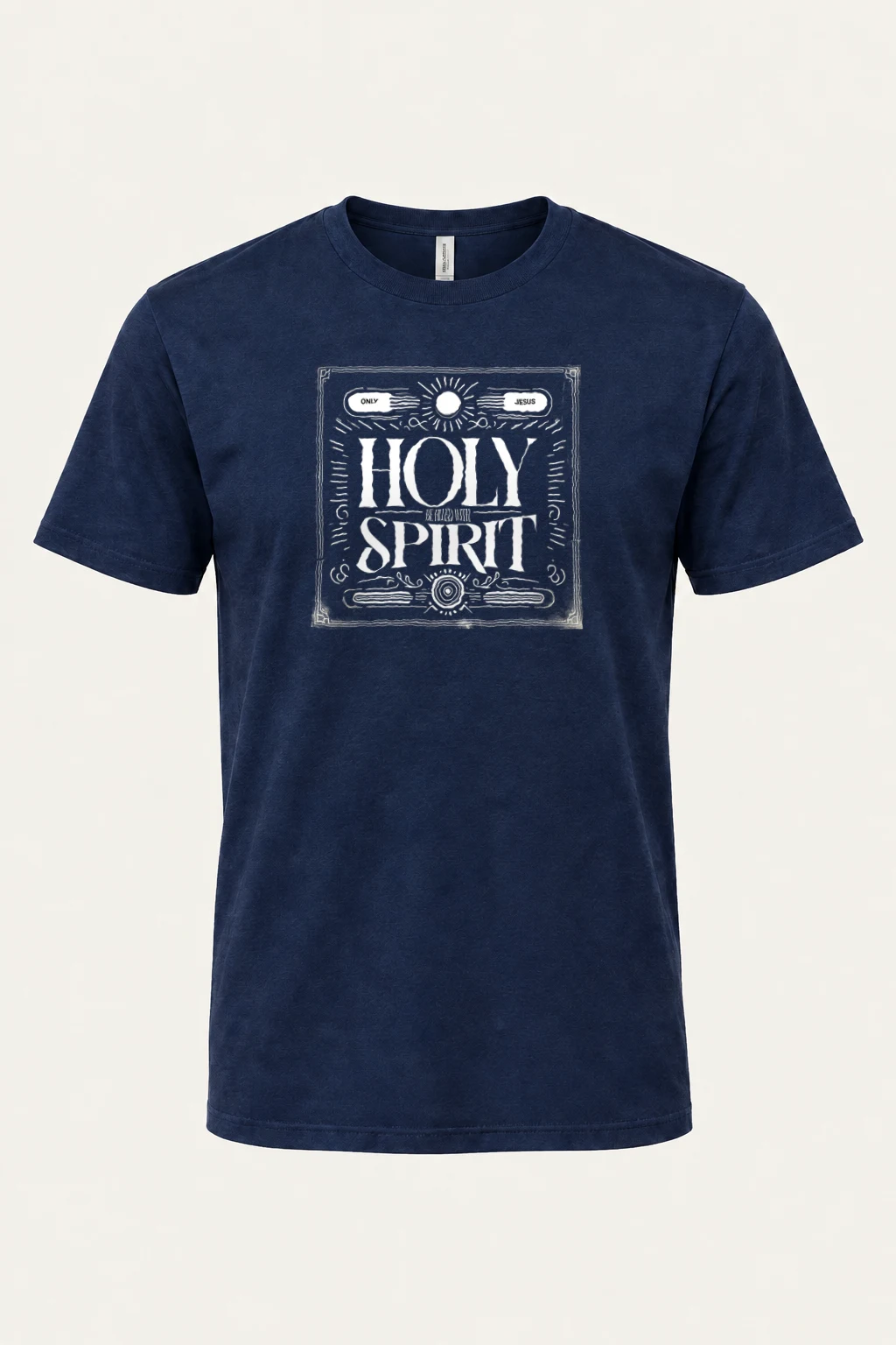 "Only Jesus" Heavyweight Unisex Crewneck T-shirt | Gildan 5000