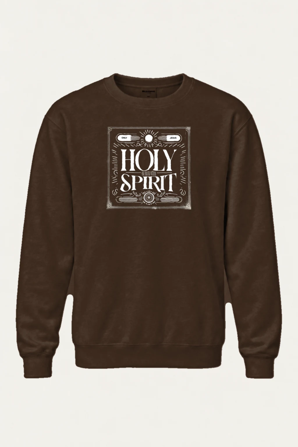 "Only Jesus Radiance" Heavy Blend Unisex Crewneck Sweatshirt | Gildan 18000
