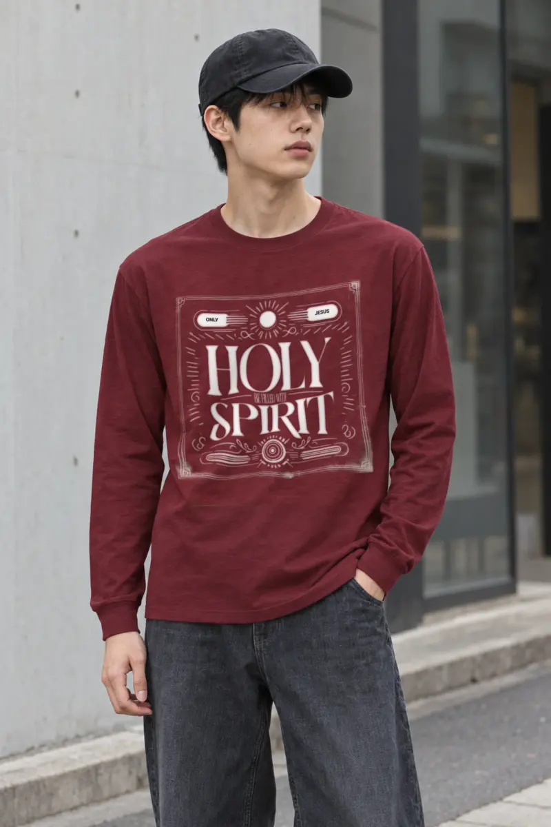"Only Jesus Radiance" Unisex Longsleeve T-shirt
