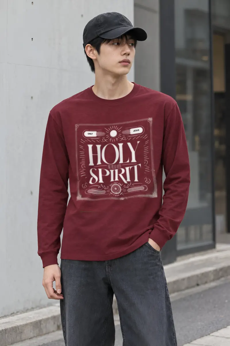 "Only Jesus Radiance" Unisex Longsleeve T-shirt