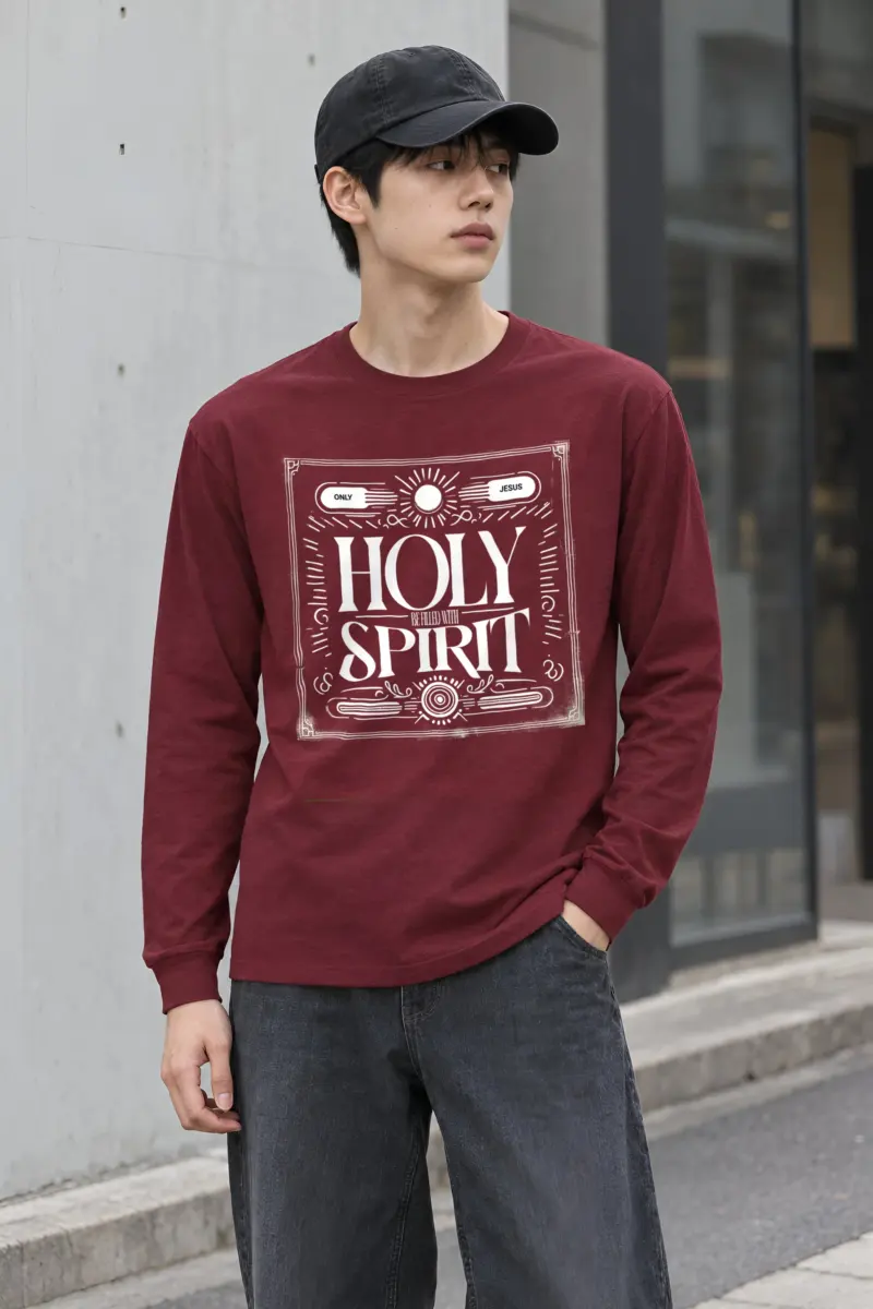 "Only Jesus Radiance" Unisex Longsleeve T-shirt