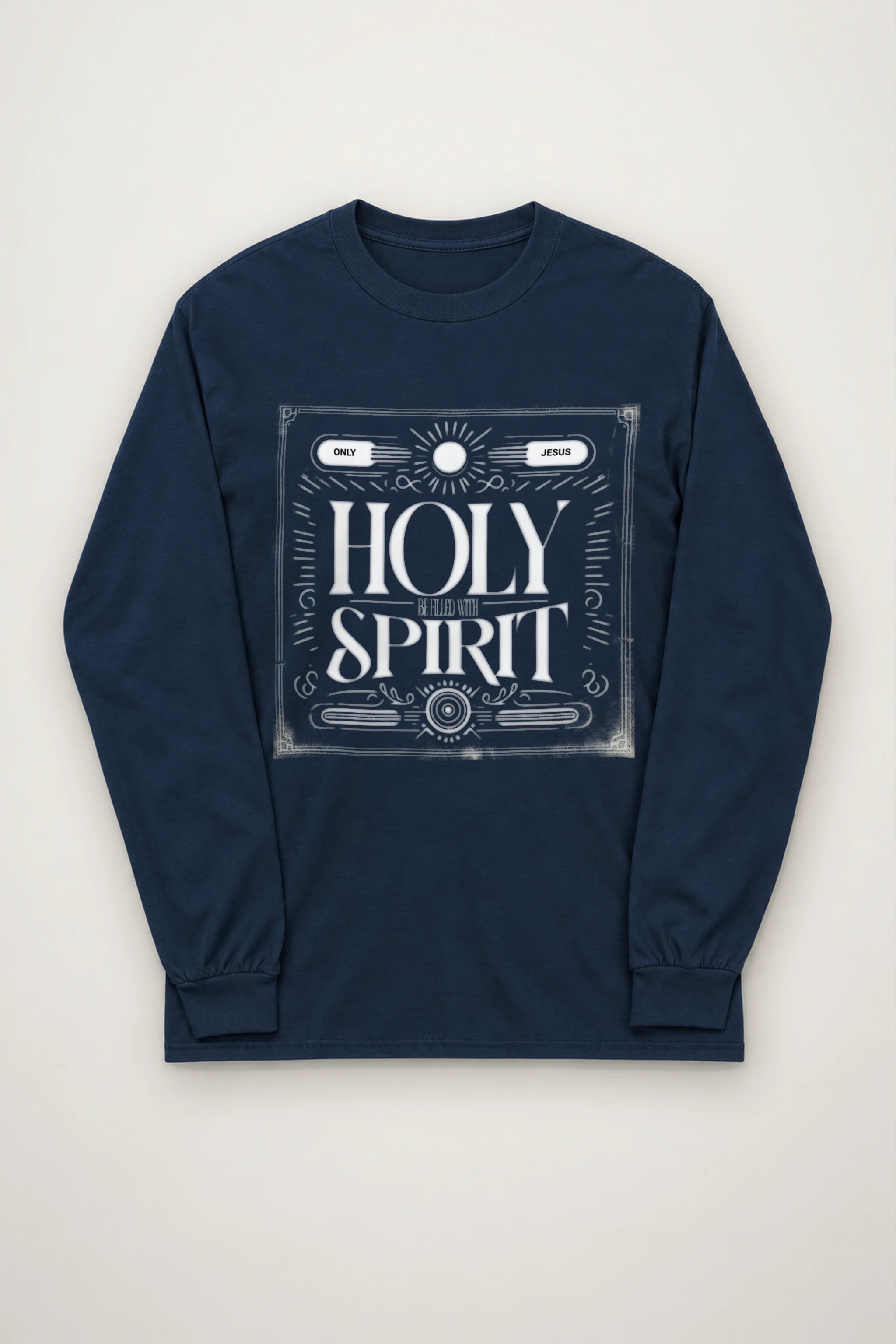 "Only Jesus Radiance" Unisex Longsleeve T-shirt