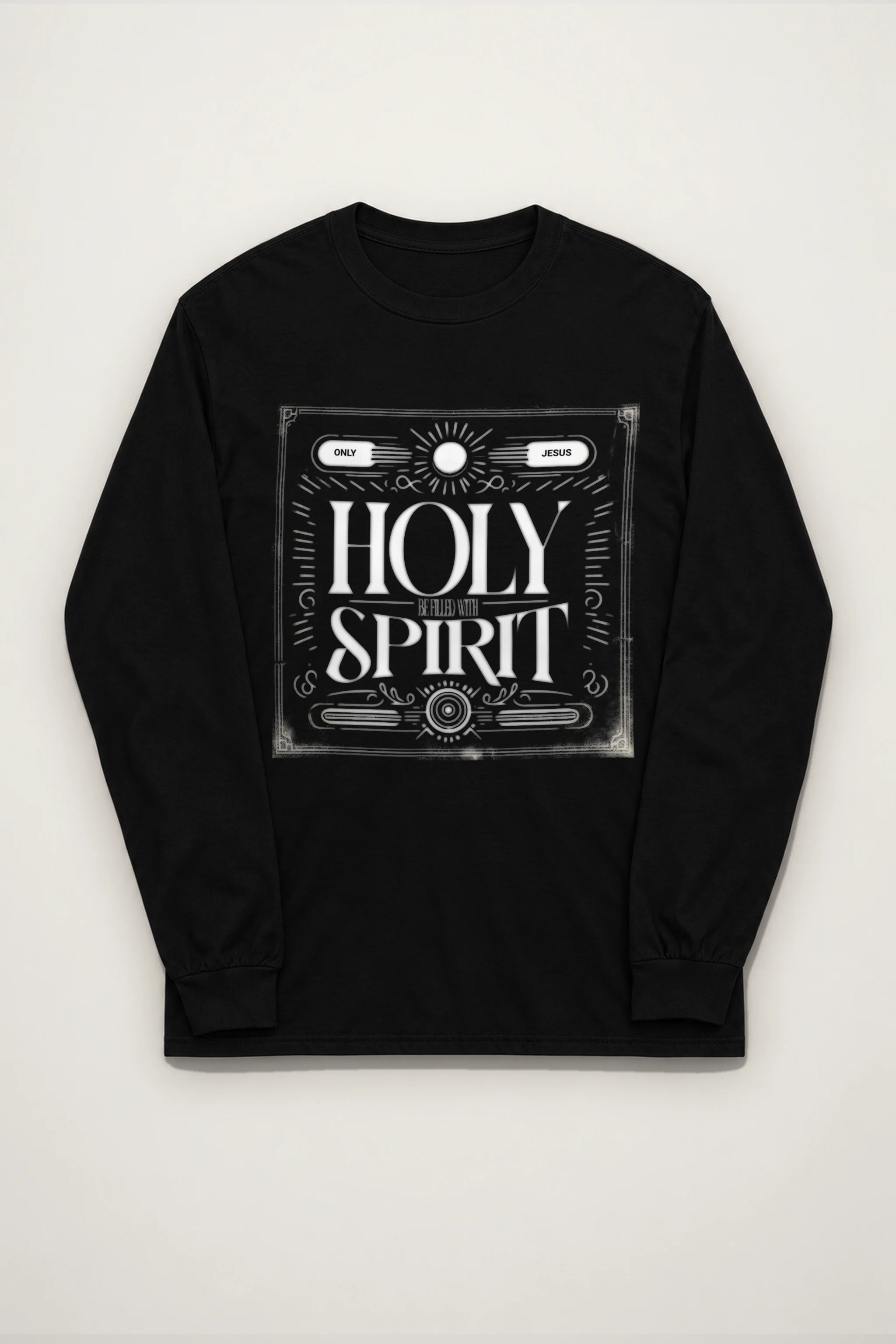 "Only Jesus Radiance" Unisex Longsleeve T-shirt