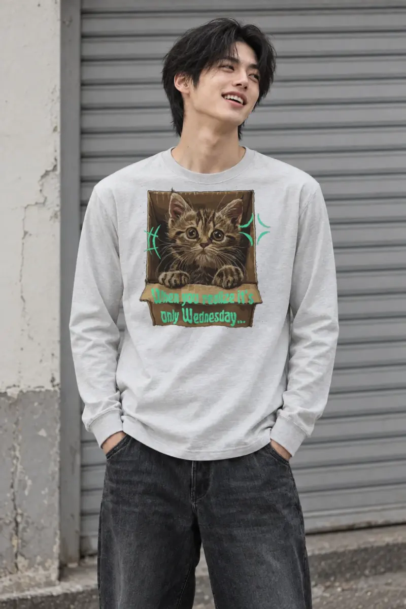 "Only Wednesday" Unisex Longsleeve T-shirt