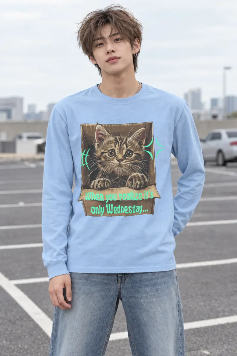 "Only Wednesday" Unisex Longsleeve T-shirt