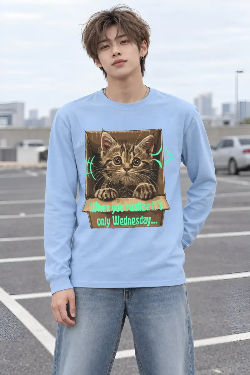 "Only Wednesday" Unisex Longsleeve T-shirt