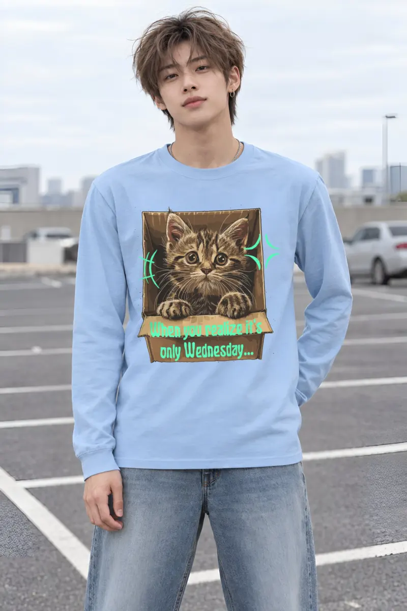 "Only Wednesday" Unisex Longsleeve T-shirt