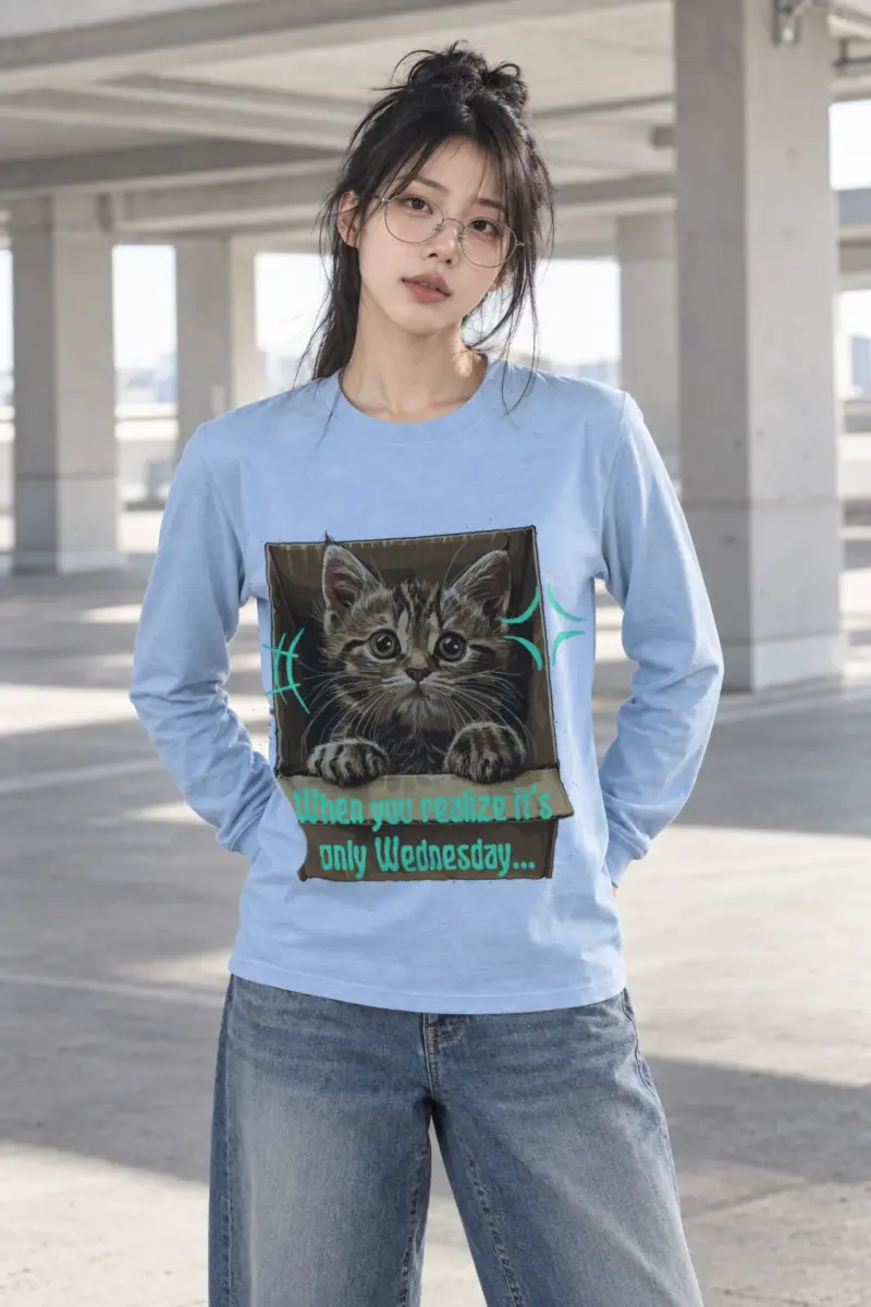 "Only Wednesday" Unisex Longsleeve T-shirt