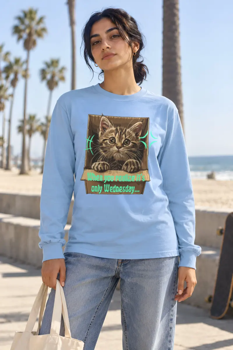 "Only Wednesday" Unisex Longsleeve T-shirt