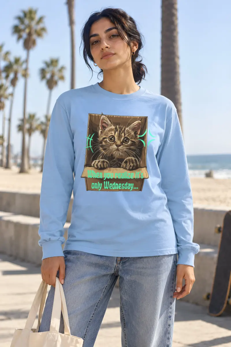 "Only Wednesday" Unisex Longsleeve T-shirt