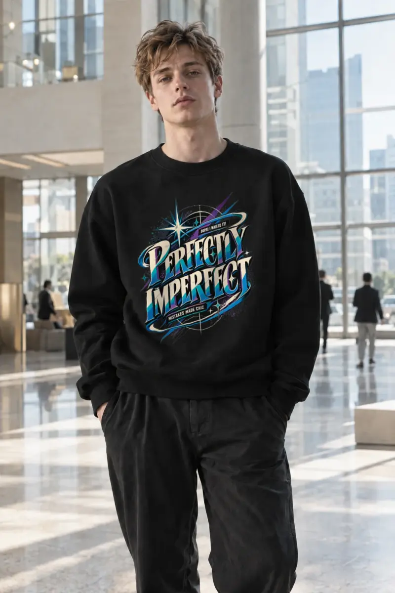 "Oops I Nailed It" Heavy Blend Unisex Crewneck Sweatshirt | Gildan 18000